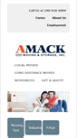 Mobile Screenshot of amackmoving.com